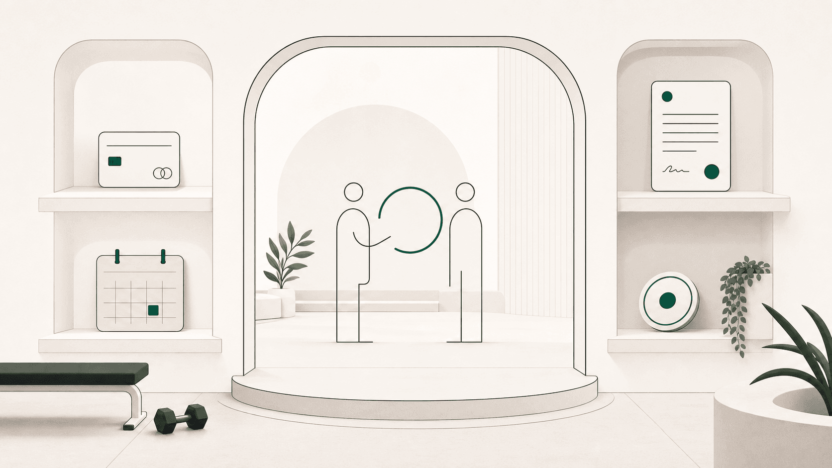 What Should Stay Human at a Neighborhood Gym?