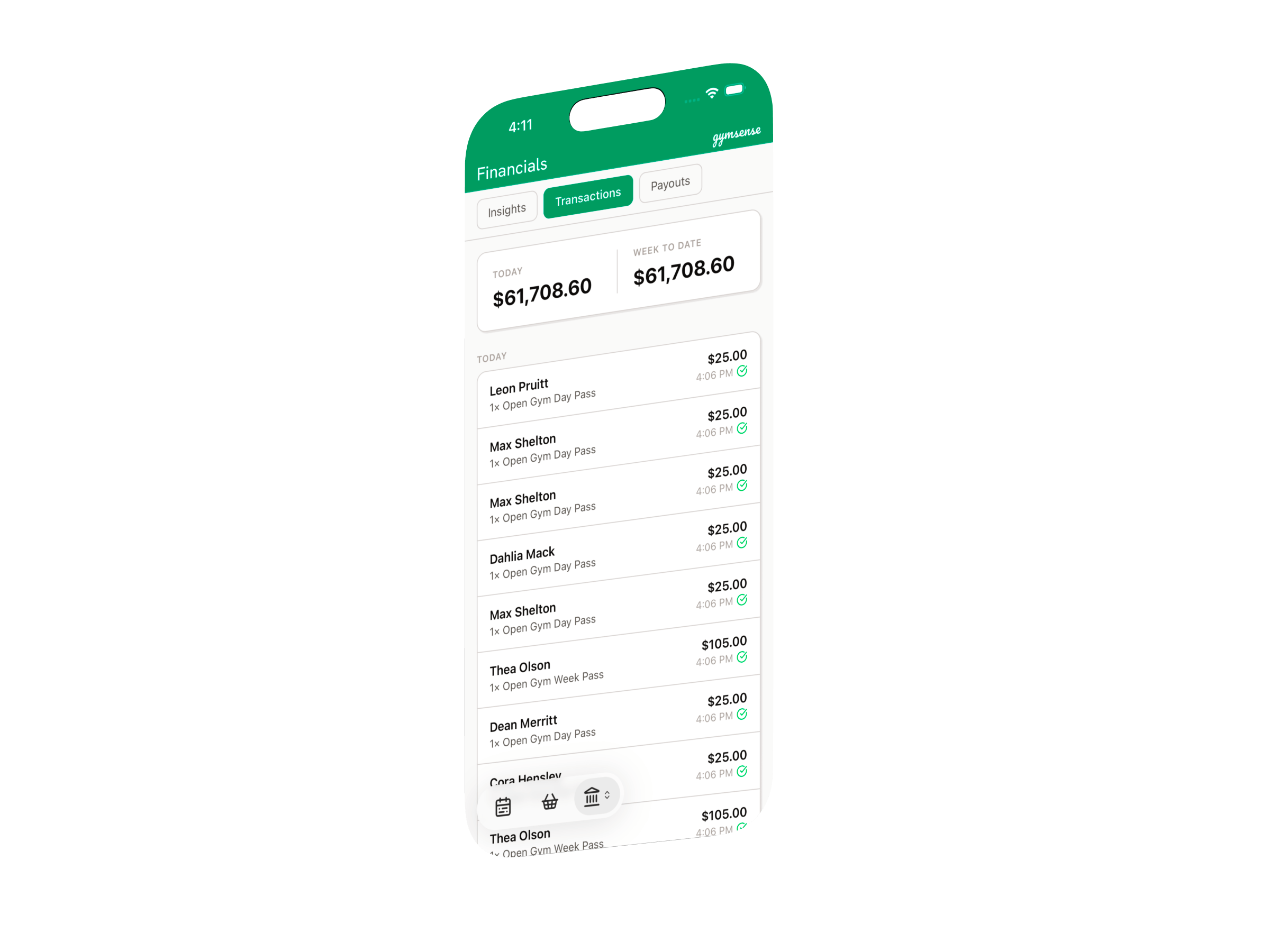 Manage feature showcase — screen 3