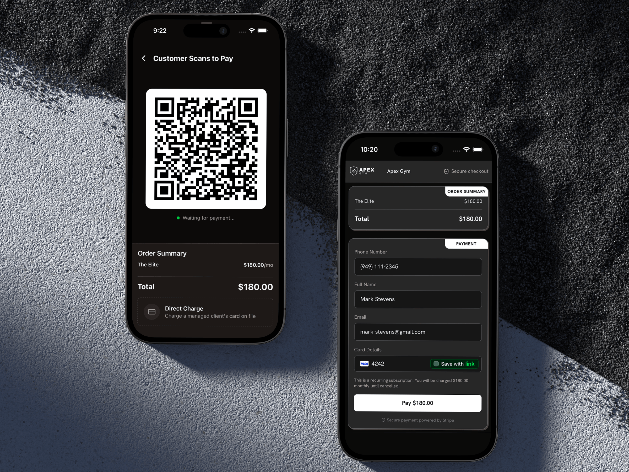 Customers feature showcase